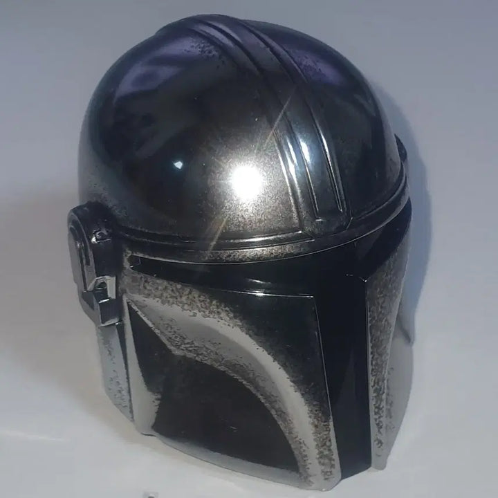 [BUNJANG] Hot Toys TMS052 Mandalorian Chrome Helmet Head (+Left Ear Flash) / 핫토이 TMS052 만달로리안 크롬헬멧 헤드(+왼쪽 이어플래시) 판매합니다