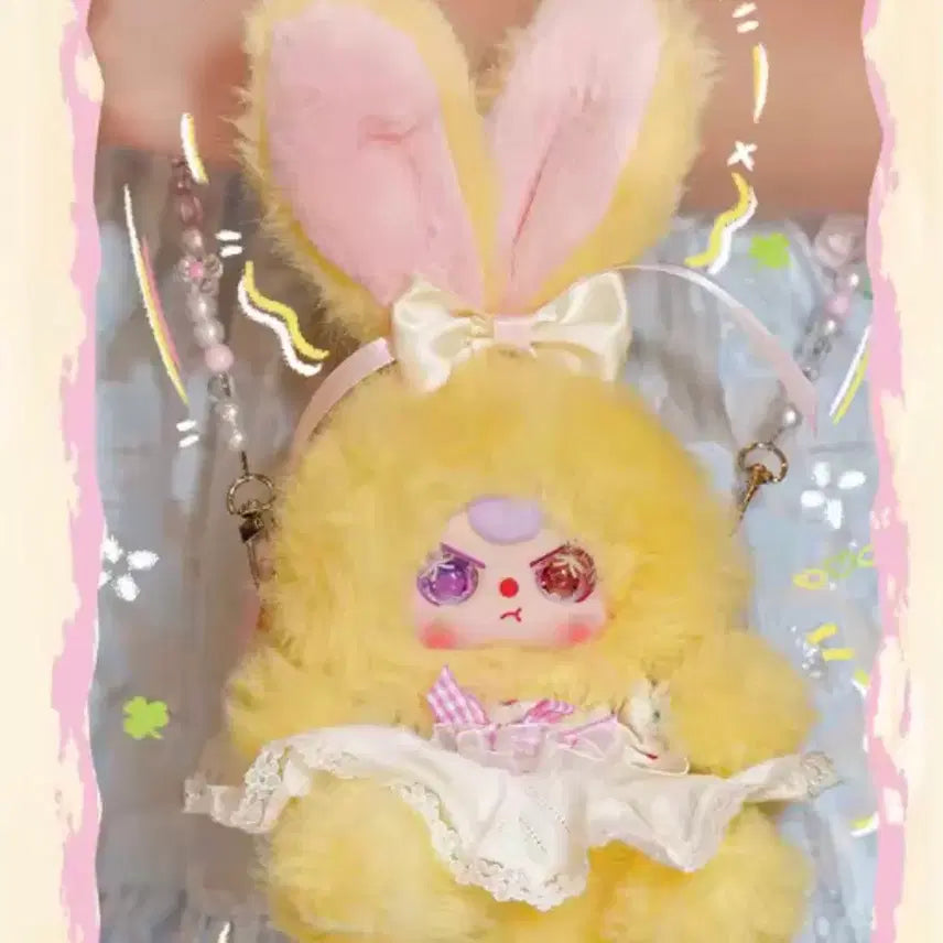 [BUNJANG] BABYSS3 Rabbit Bag Charm / 베이비쓰리 토끼 가방 인형