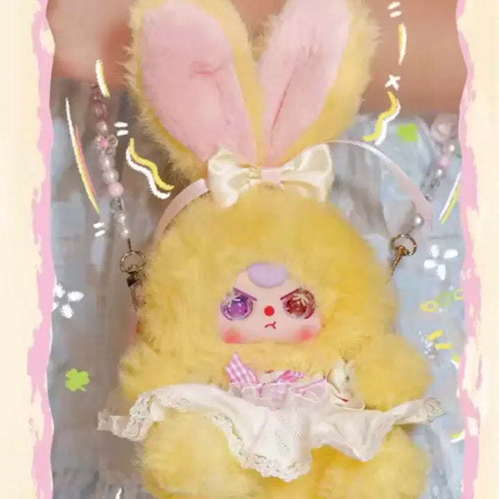 [BUNJANG] BABYSS3 Rabbit Bag Charm / 베이비쓰리 토끼 가방 인형