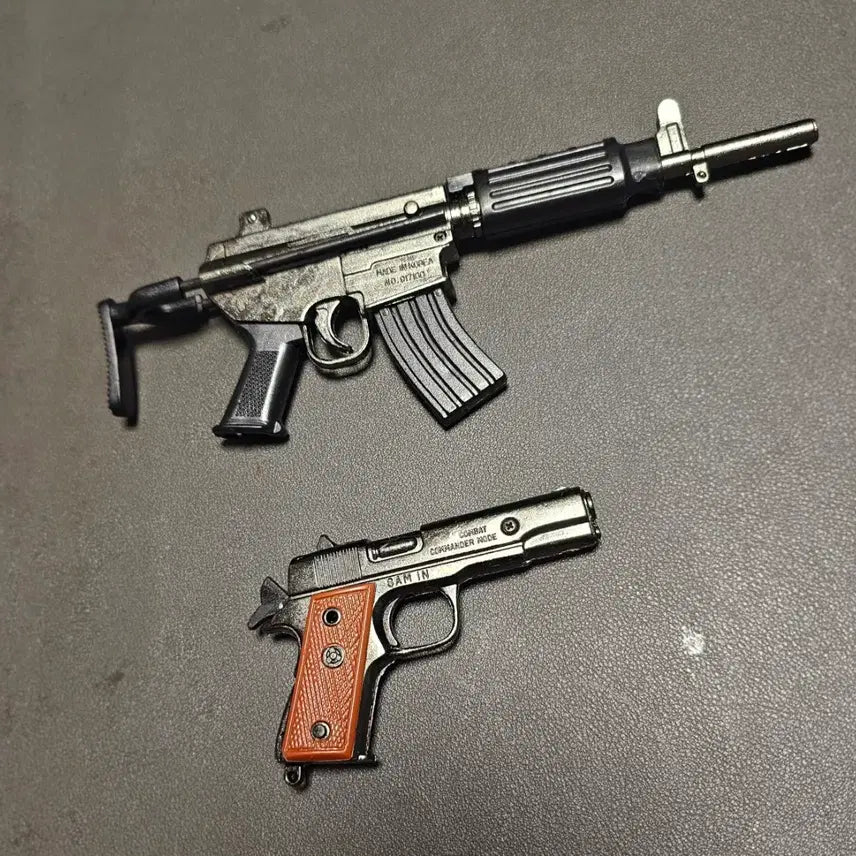 [BUNJANG] K1 SMG Diecast Cap Gun 2-Set Figure / K1 SMG 다이캐스트 캡건  2종세트  피규어