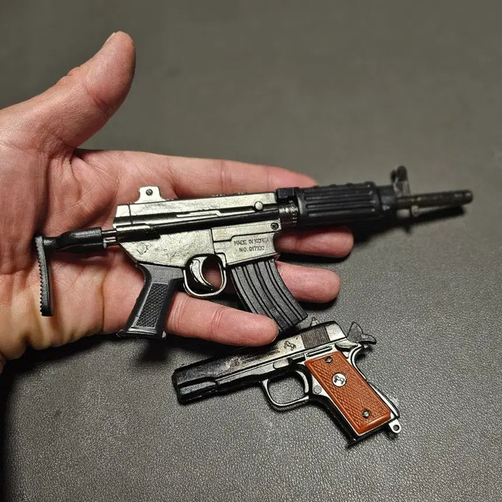 [BUNJANG] K1 SMG Diecast Cap Gun 2-Set Figure / K1 SMG 다이캐스트 캡건  2종세트  피규어