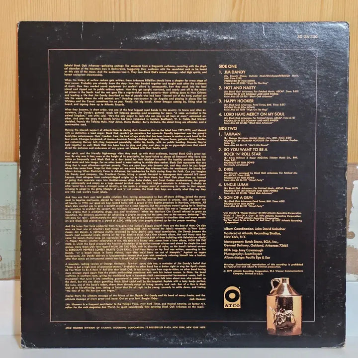 [BUNJANG] Black Oak Arkansas The Best Of Black Oak Arkansas LP US First Press 1977 / The Best Of Black Oak Arkansas LP