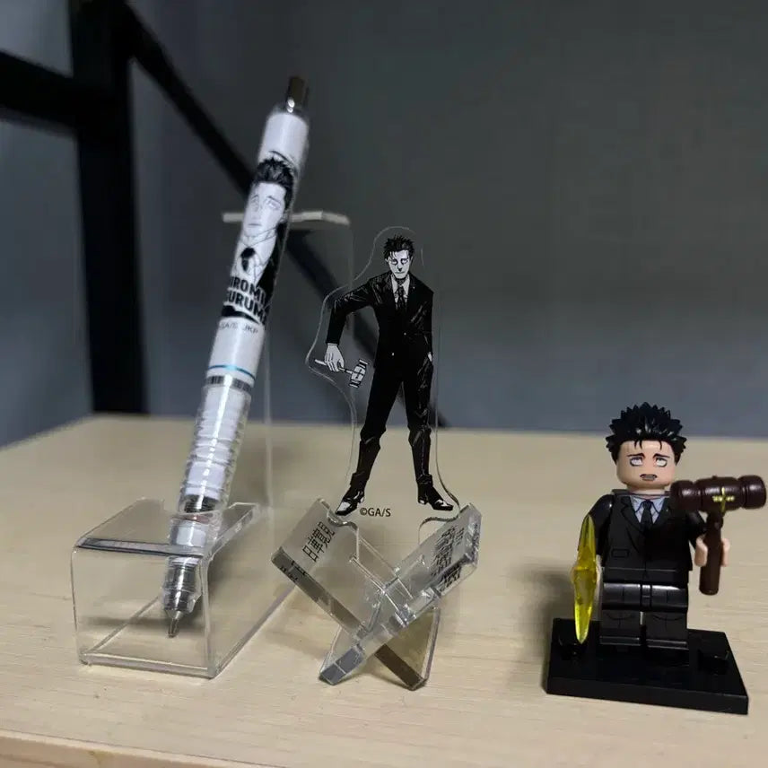 [BUNJANG] Jujutsu Kaisen Higuruma Original Art Acrylic Mechanical Pencil Bundle Set / 주술회전 히구루마