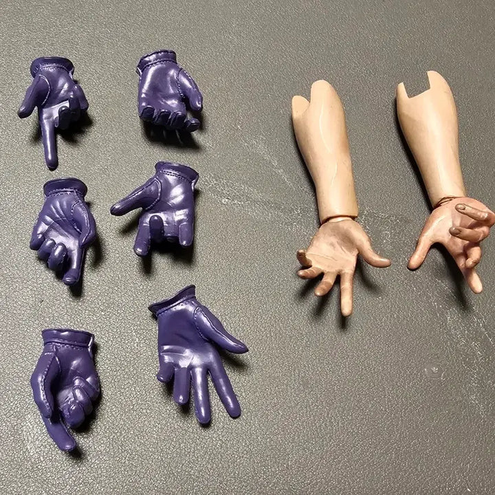 [BUNJANG] Hot Toys DX11 Joker Hand Parts Set 1/6 Scale Figure Accessories / 핫토이 DX11 조커 손파츠 루즈일괄 12인치피귱니