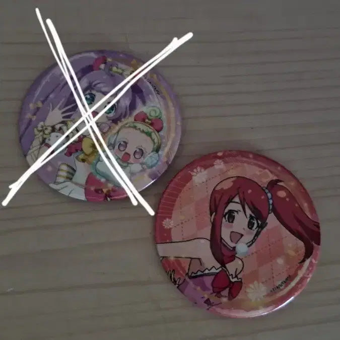 [BUNJANG] Pretty Series 10th Anniversary Can Badge (Aira) / 프리티시리즈 10주년 캔뱃지(아이라)