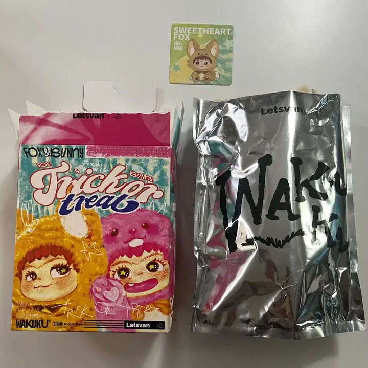 [BUNJANG] Top Toy Wakuku Sweetheart Fox Keyring / [당일발송] 탑토이 와쿠쿠 스윗하트 폭스 키링 새상품 (쌍궤 우서흔 착용)