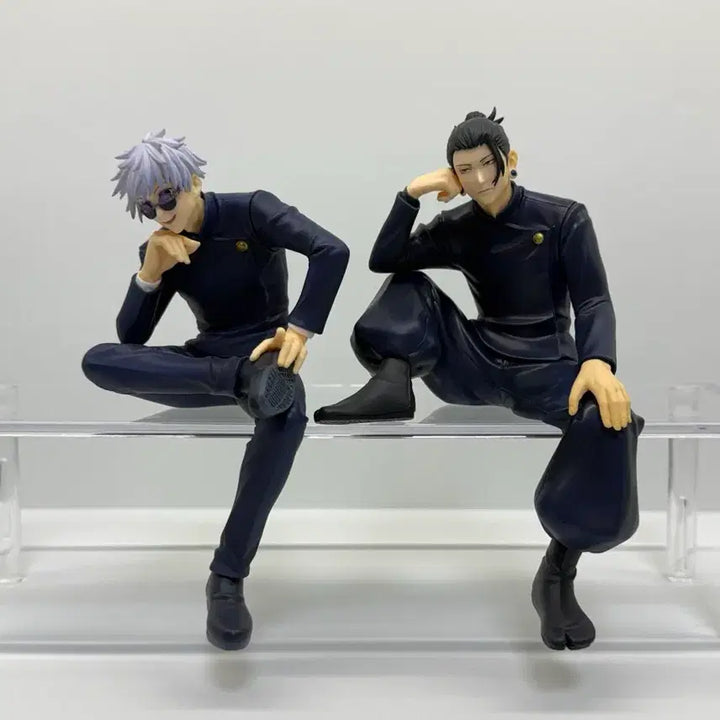 [BUNJANG] Jujutsu Kaisen Fuyuhiko &amp; Suguru Geto Noodles Stopper Figures (Bundle Set) / 주술회전 후류 고전 고죠 게토 누들스토퍼 일괄