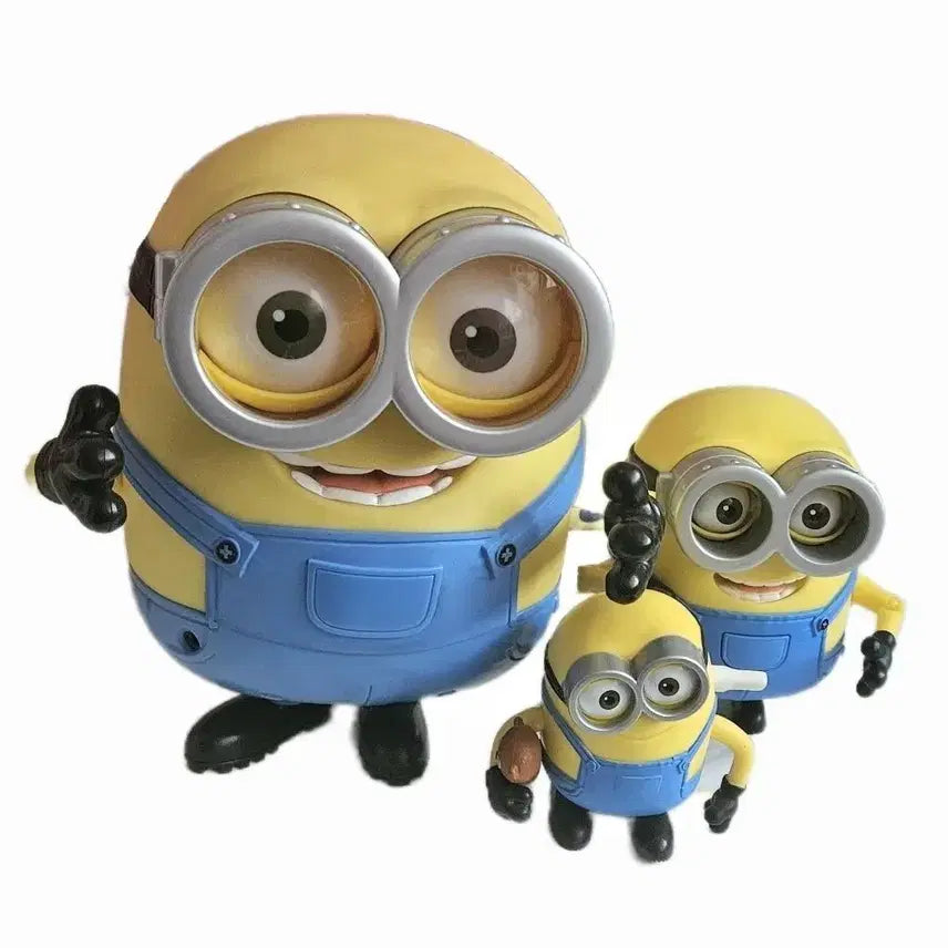 [BUNJANG] Thinkway Minions Bob Talking, Wind-up Figure Set / 씽크웨이 미니언즈 밥 토킹, 태엽장난감 등 피규어 세트