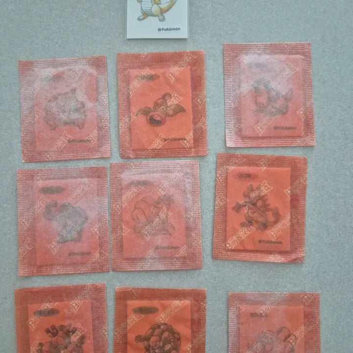 [BUNJANG] Pokemon Sticker Artwork Bundle Set / 포켓몬 띠부실 아트워크 일괄
