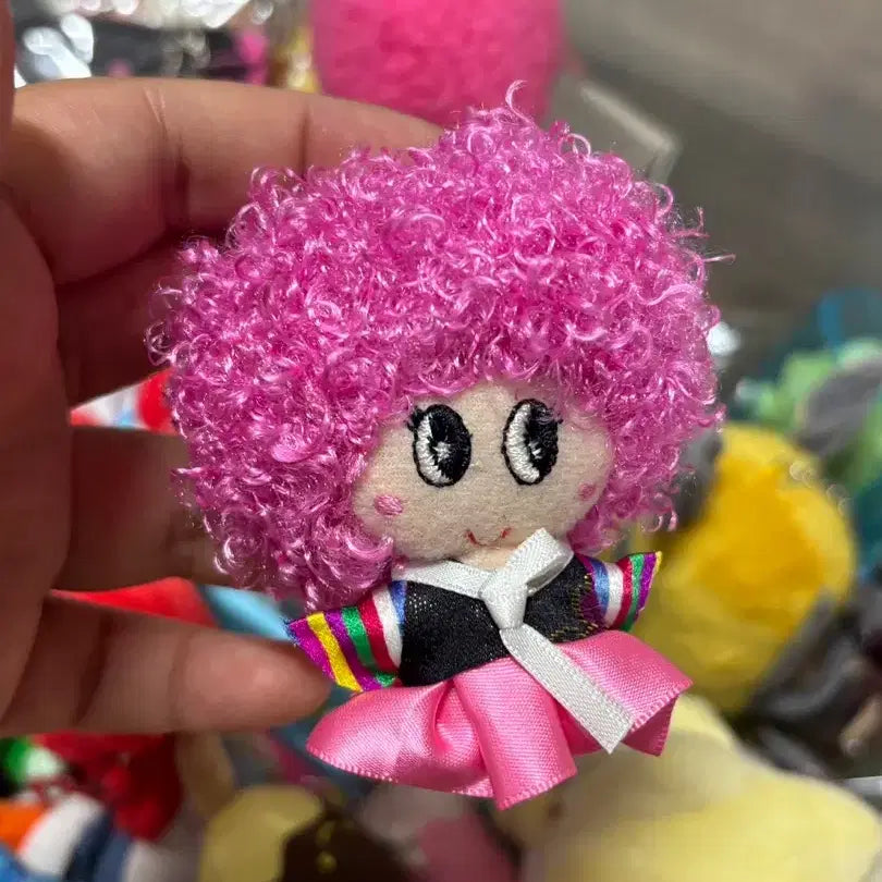 [BUNJANG] Boongyi Hanbok Doll Keyring / 뽀글이 한복 인형 키링