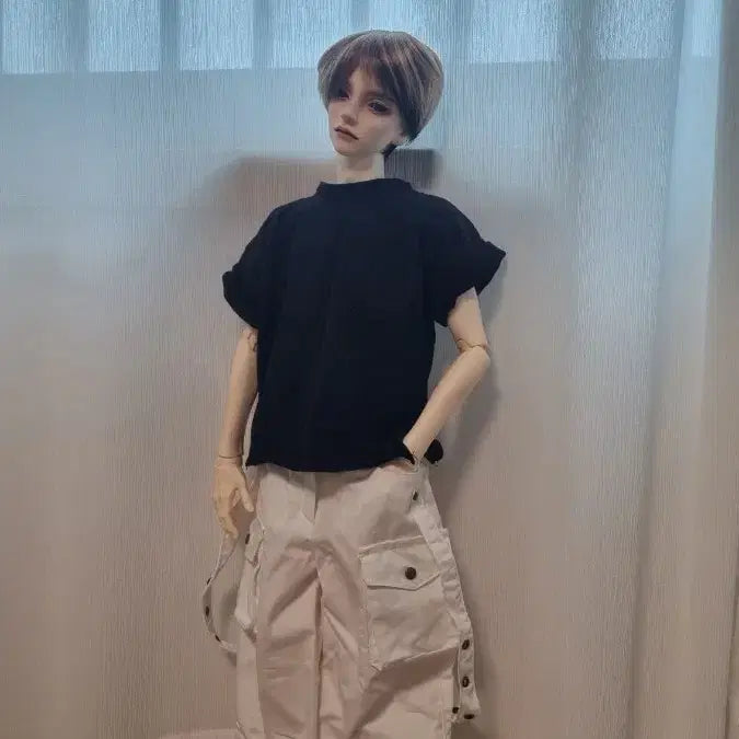 [BUNJANG] April Story Adrian SD17 Doll Head with Ryujo Head, Wig, Clothes, and Shoes / 남아구관 sd17 에이프릴스토리사 아드리안+스위치 류조헤드 +가발의상신발