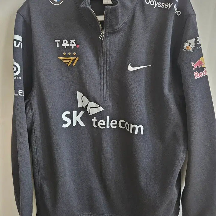 [BUNJANG] T1 2022 Worlds Half-Zip Pullover XL / 2022 T1 티원 월즈 유니폼 하프집업 XL