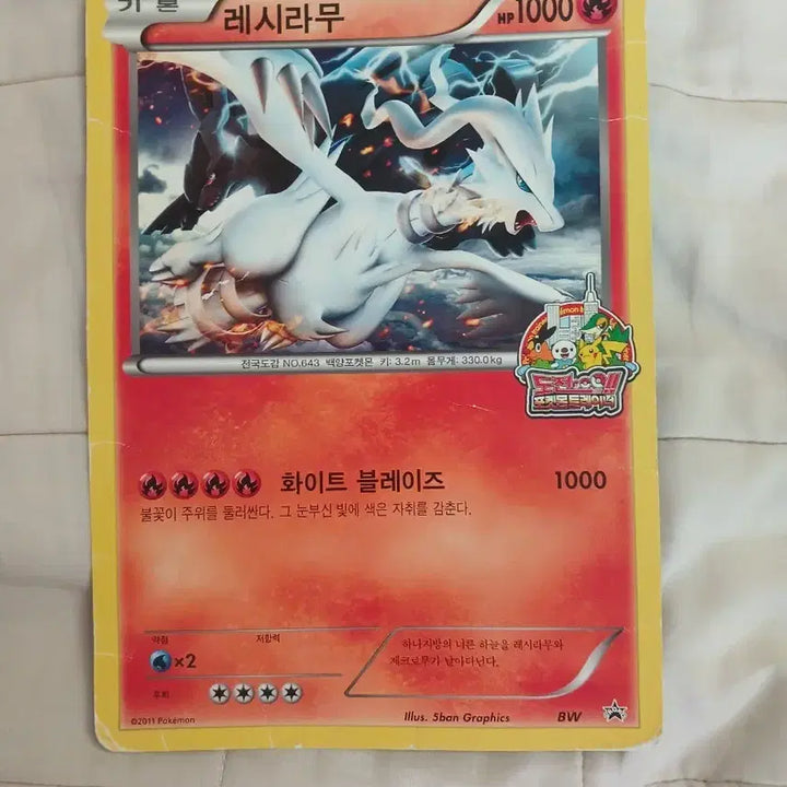 [BUNJANG] Reciramu Promo Card / 빅사이즈 레시라무 프로모 카드 판매해요