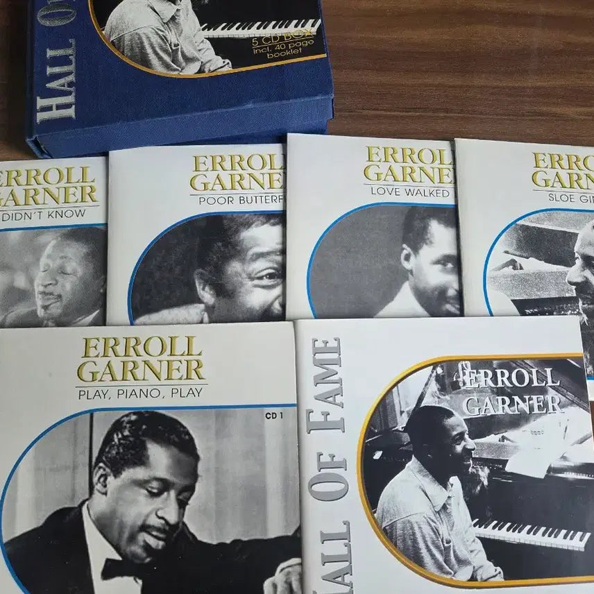 [BUNJANG] Erroll Garner Hall of Fame 5CD Box Set / 에롤 가너 Hall Of Fame 5CD 박스세트