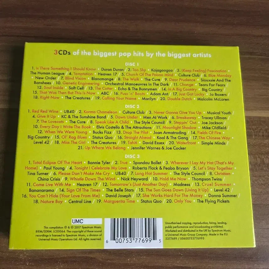[BUNJANG] Top of the Pops 1983 3CD Set / Top of the Pops 1983 3CD
