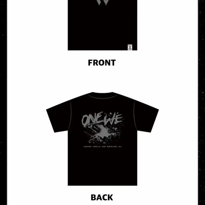 [BUNJANG] ONEWE Logo T-Shirt (L) / 원위 로고 티셔츠 미사용 L