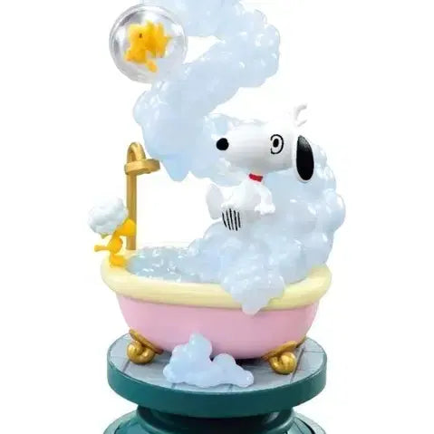 [BUNJANG] Snoopy Spiral Diorama - Bath (Re-Ment) / 스누피 스파이럴 디오라마 리멘트