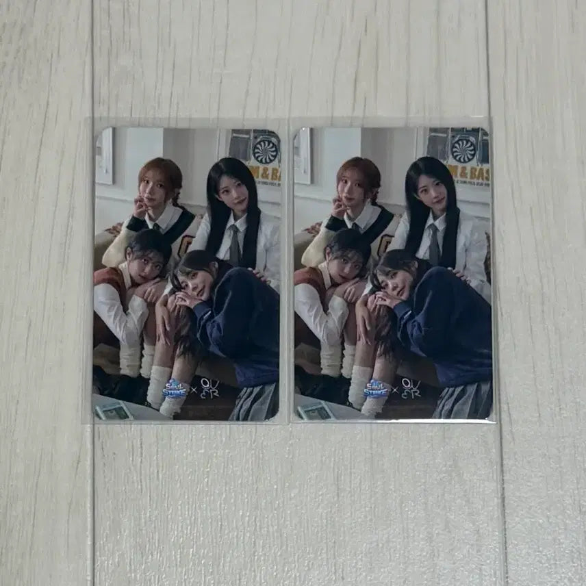 [BUNJANG] QWER Soul Strike Double-Sided Photocard (Magenta, Ina) / QWER 소울 스트라이크 양면 포토카드