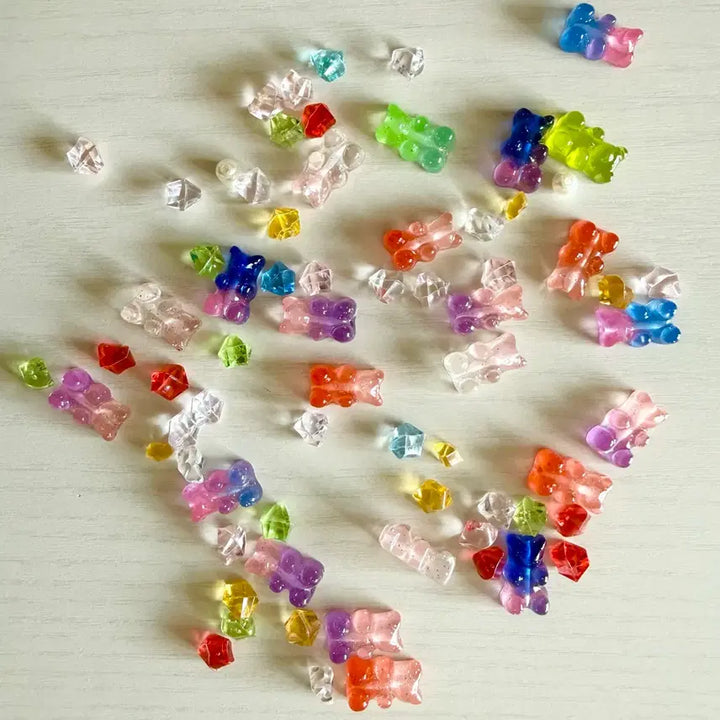 [BUNJANG] Haribo &amp; Gem Charms Bundle / 오늘만 할인!)슬라임 파츠 하리보 파츠 보석 파츠 일괄 판매