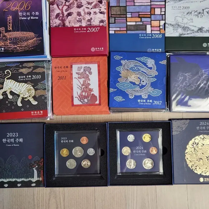 [BUNJANG] 2023-2024 Korean Coin Set (2 Sets) / 23,24 현용주화 주화 세트  2세트