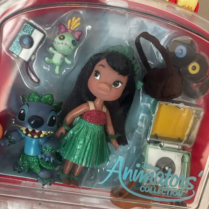 [BUNJANG] Disney Lilo &amp; Stitch Mini Animator Doll Set / (디즈니정품) 릴로스티치 미니 베이비돌 세트