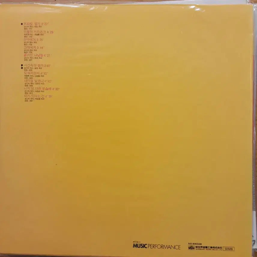[BUNJANG] Kang Susie Best LP / 강수지 베스트 lp