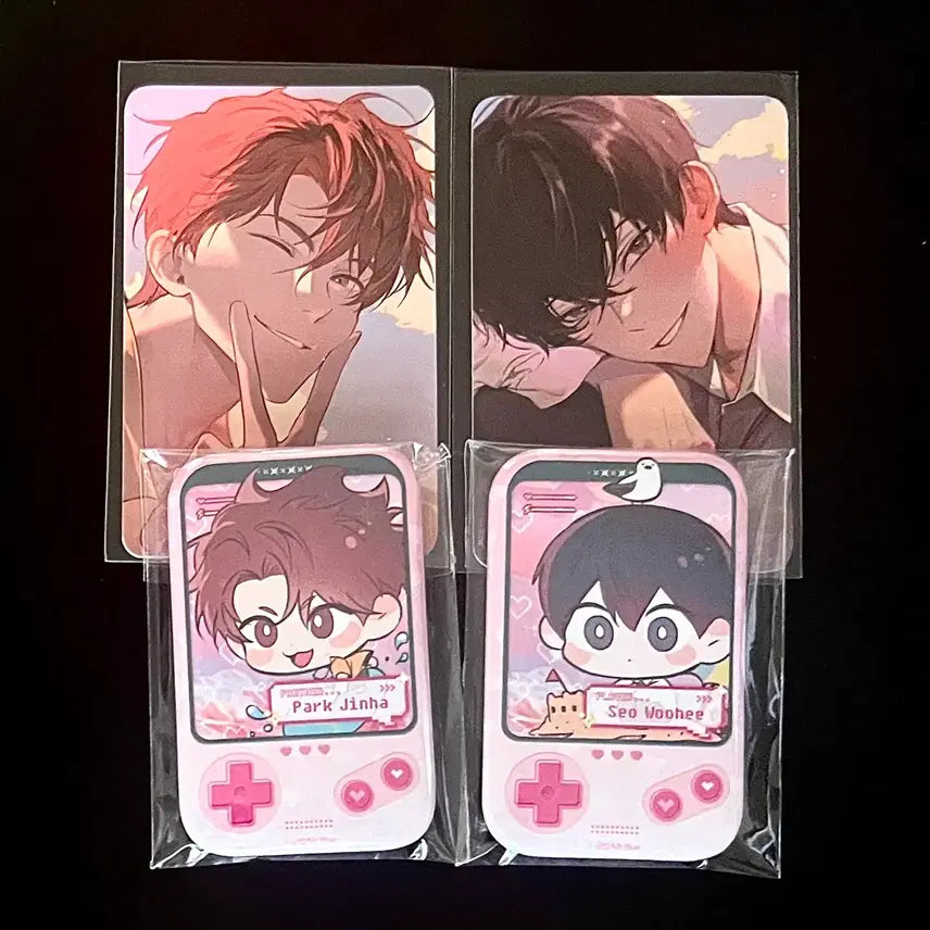 [BUNJANG] Mible Company "Beware of Relationship" Can Badge Bundle Set / 미블컴퍼니 취중관계를조심하세요 취관조 5특 캔뱃지 일괄 세트