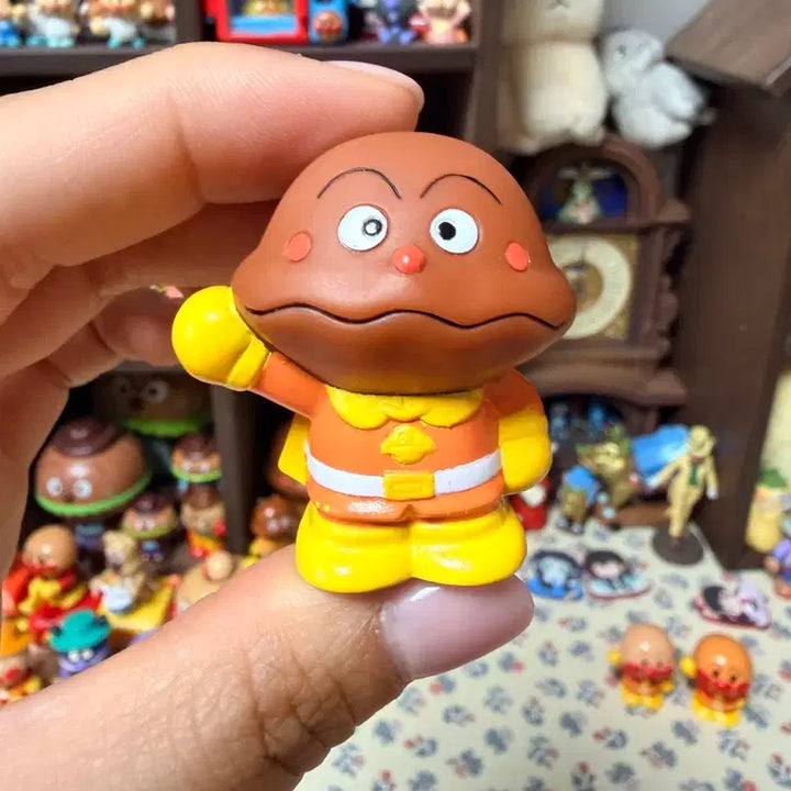 [BUNJANG] Anpanman Currypanman Finger Puppet Figures / 호빵맨 카레빵맨 손가락 피규어