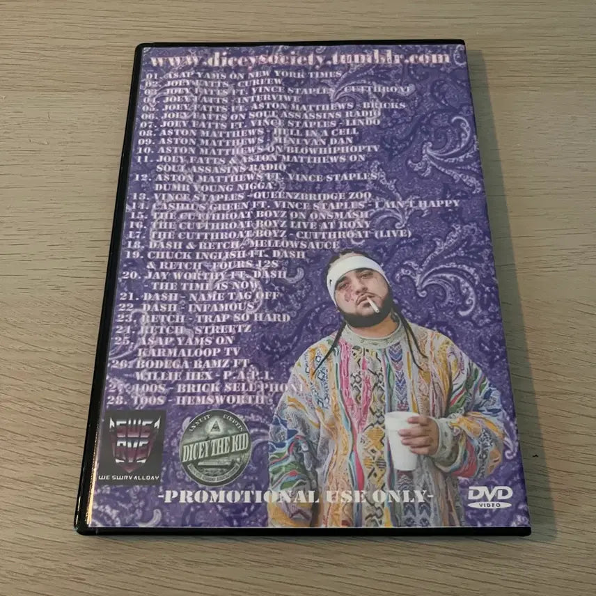 [BUNJANG] A$AP Yams Yamborghini Dream DVD / A$AP Yams - Yamborghini Dream DVD