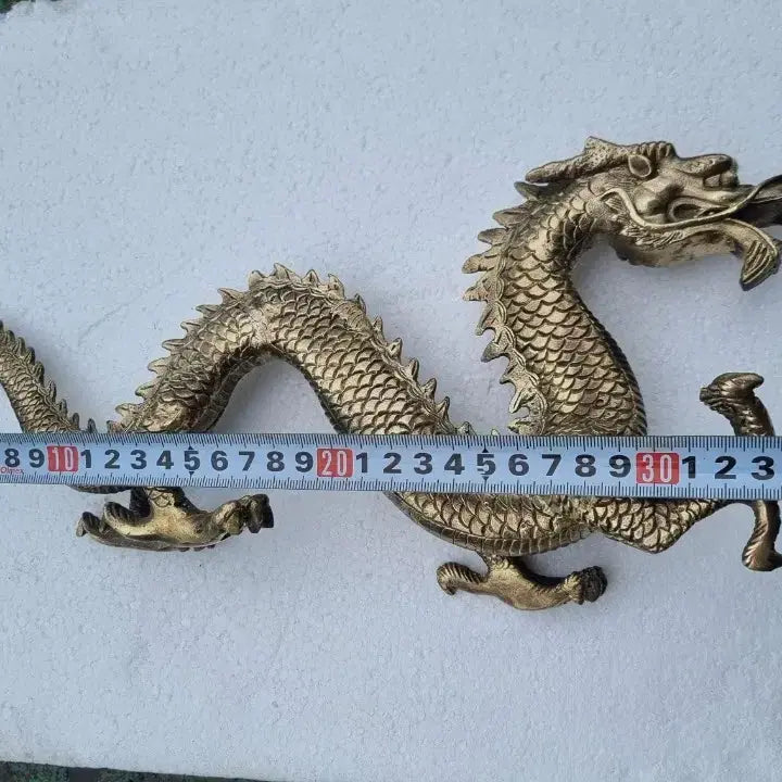 [BUNJANG] Brass Dragon Figurine / 황동 용 브론즈