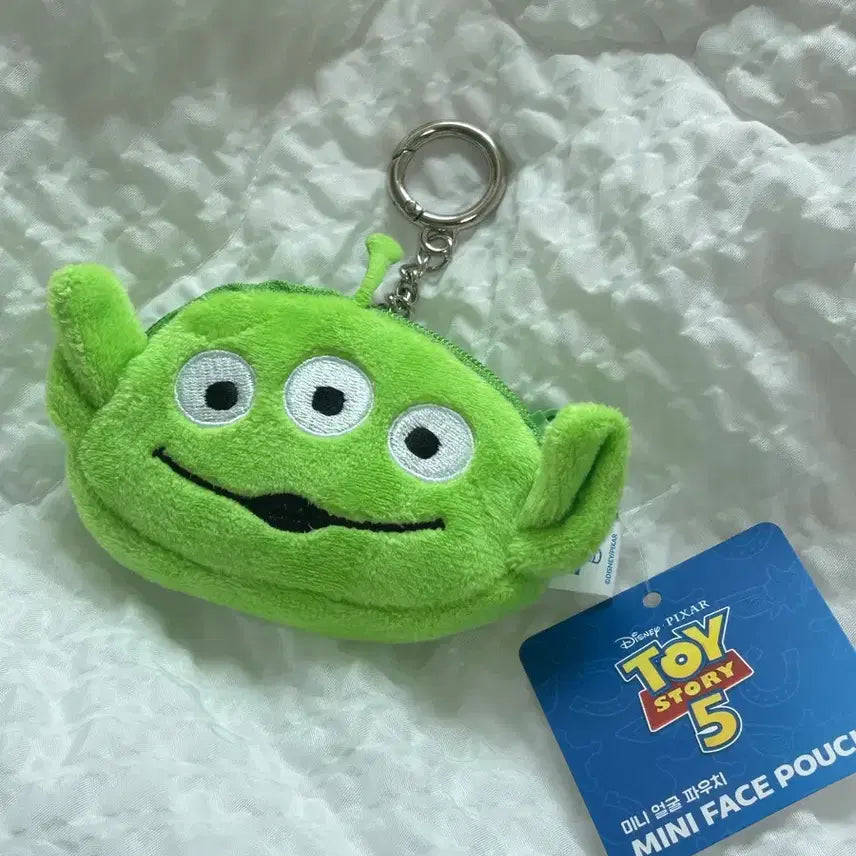 [BUNJANG] Toy Story Alien Pouch Keychain / 택0,새상품) 토이 스토리 에일리언 파우치 키링