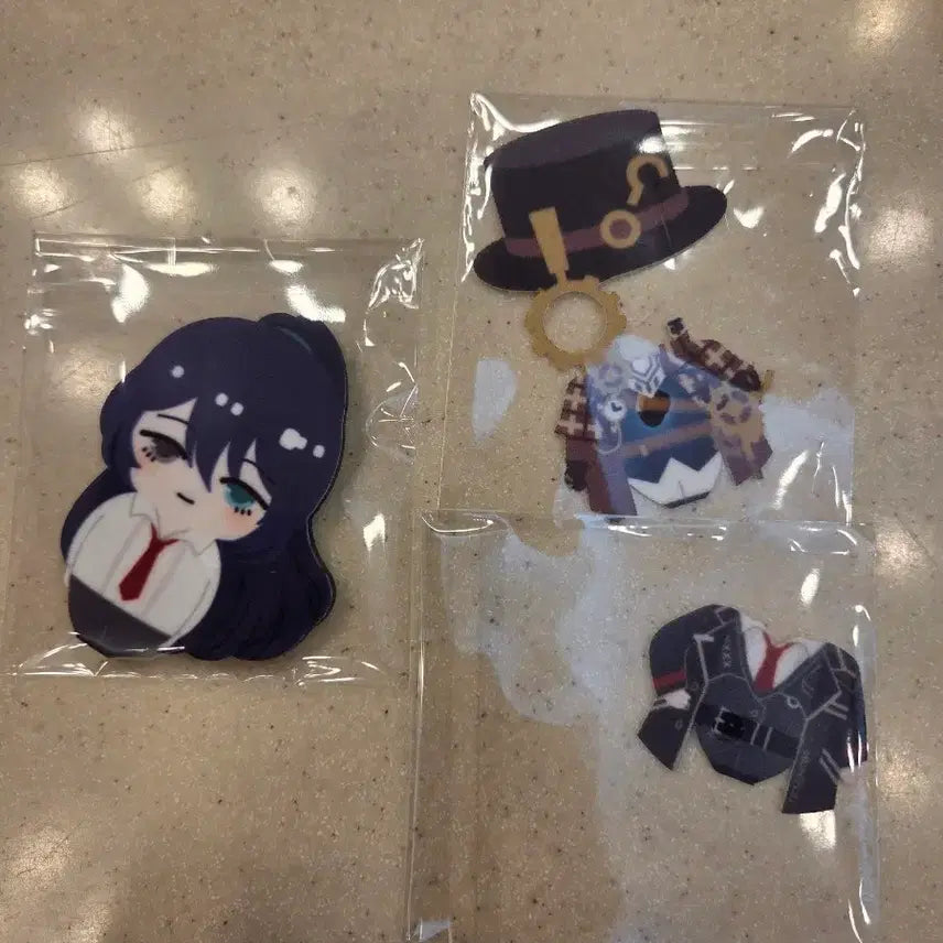 [BUNJANG] Limbus Company Animate Fair Peta-chen Badge Hong Ru / 림버스컴퍼니 애니메이트페어 페타첸 뱃지 홍루