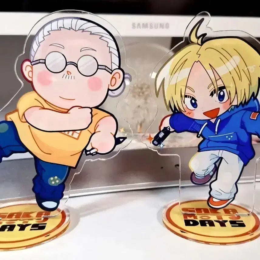 [BUNJANG] Sakamo Days Acrylic Stand Bundle Set / 2개일괄] 사카모토데이즈 아크릴 스탠드,사카모토,신