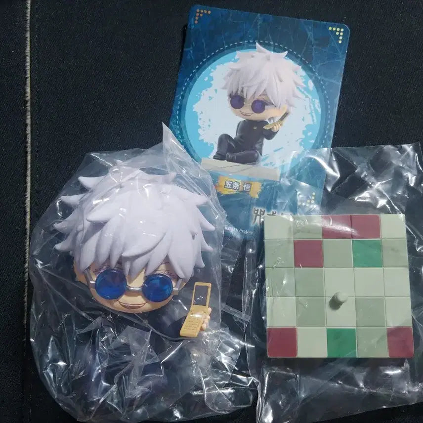 [BUNJANG] Eaki Jujutsu Kaisen Satoru Gojo Sitting &amp; Walking Figure Set / Eaki 주술회전 고죠 사토루 시팅 워킹 피규어 2종 세트