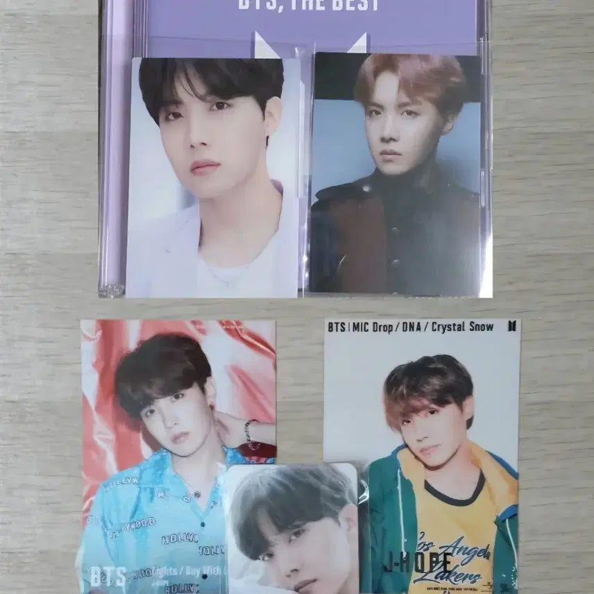[BUNJANG] BTS Japan The Best Album MIC DROP Lights J-Hope Photocard and Postcard Set / BTS 일본 더베스트 앨범 MIC DROP LIGHT 특전 제이홉