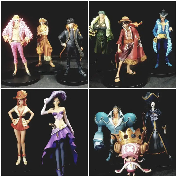 [BUNJANG] One Piece DXF 15th Anniversary Figures Full Set (11 Types, Unsealed) / 원피스,피규어,15주년,11종,풀세트,개봉,정품