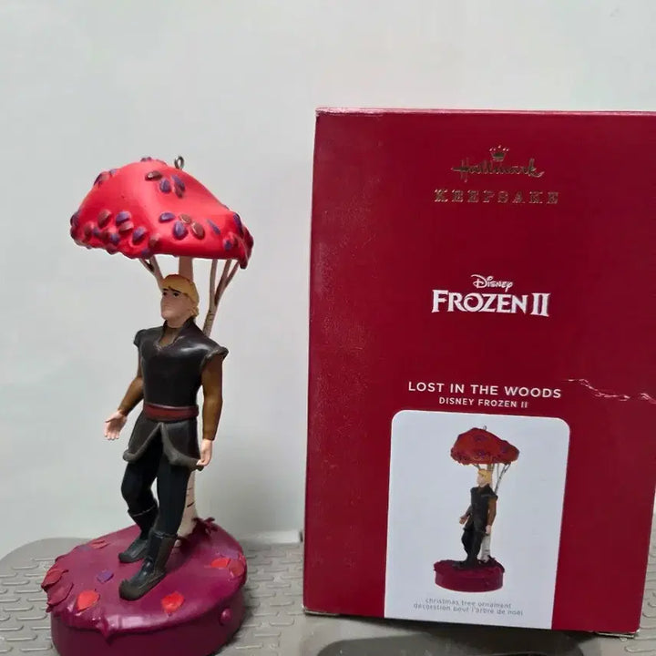 [BUNJANG] Hallmark Disney Frozen Kristoff Ornament Figure / 디즈니 홀마크 겨울왕국 오너먼트 크리스토프 피규어 엘사 안나 올라프