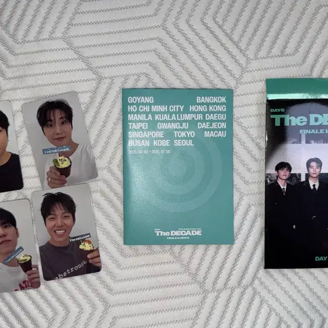 [BUNJANG] Day6 Decade Finale Encore Concert Admission Kit Photocard / 데이식스 데케이드 피날레 막콘 입장키트 포카