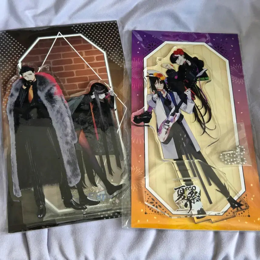 [BUNJANG] FGO Sakamoto Ryouma &amp; Oryou Anniversary Acrylic Stand Bundle Set / fgo 페그오 사카모토료마 오료마 주년 아크릴 스탠드 일괄 판매