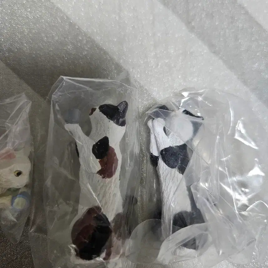 [BUNJANG] Elegant Cafe Cat Animal Figurines Set / 우아한 카페 고양이 동물 피규어