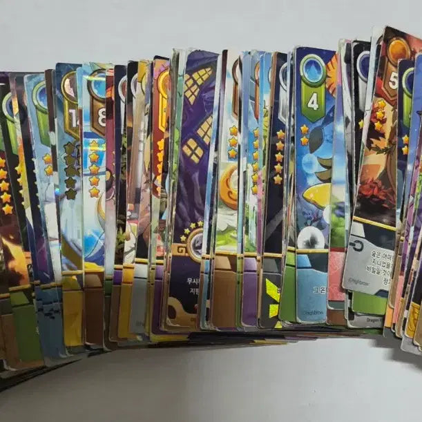 [BUNJANG] Dragon Village Card Bundle Set (138 Cards) / 급처 싸게 팔아요ㅠ ) 드래곤 빌리지 카드 138장 일괄