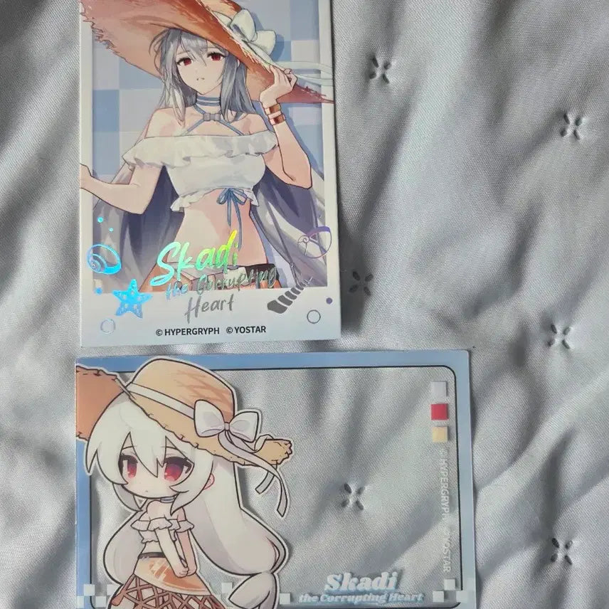 [BUNJANG] Arknights New Siesta Pop-up Store Skadi Photocard Set / 명일방주 뉴 시에스타 팝업스토어 포토카드 세트  스카디 소분