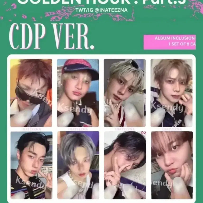 [BUNJANG] ATEEZ GOLDEN HOUR: Part.5 CDP Ver. Photocard / only 포카) 에이티즈 (ATEEZ) CDP / GOLDEN HOUR: Part.5 미니앨범 14집 (CDP VER) 포토카드