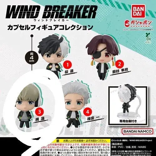 [BUNJANG] Unsealed Wind Breaker Gacha (Ren Kaji) / 미개봉) 윈드브레이커 가챠 (카지 렌)
