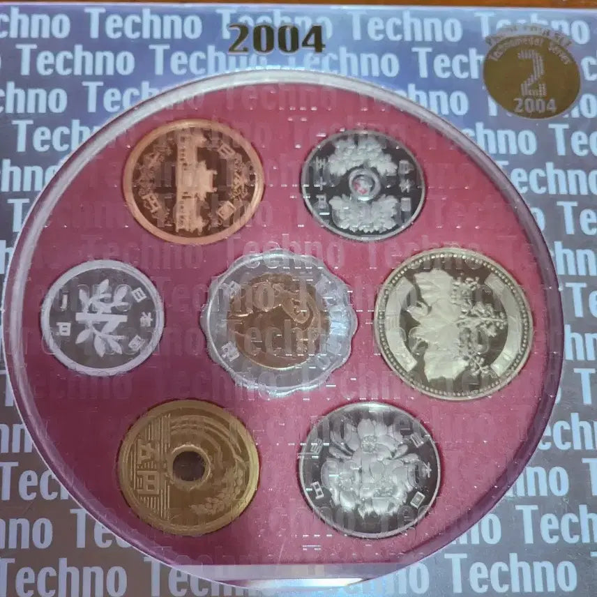 [BUNJANG] 2004 Japan Uncirculated Coin Set (Includes Silver Coin) / 2004 일본 미사용 주화 세트,은화포함