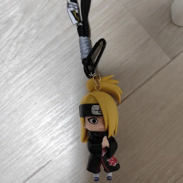 [BUNJANG] Deidara Akatsuki Figure Keychain / 디다라 아카츠키 피규어 키링