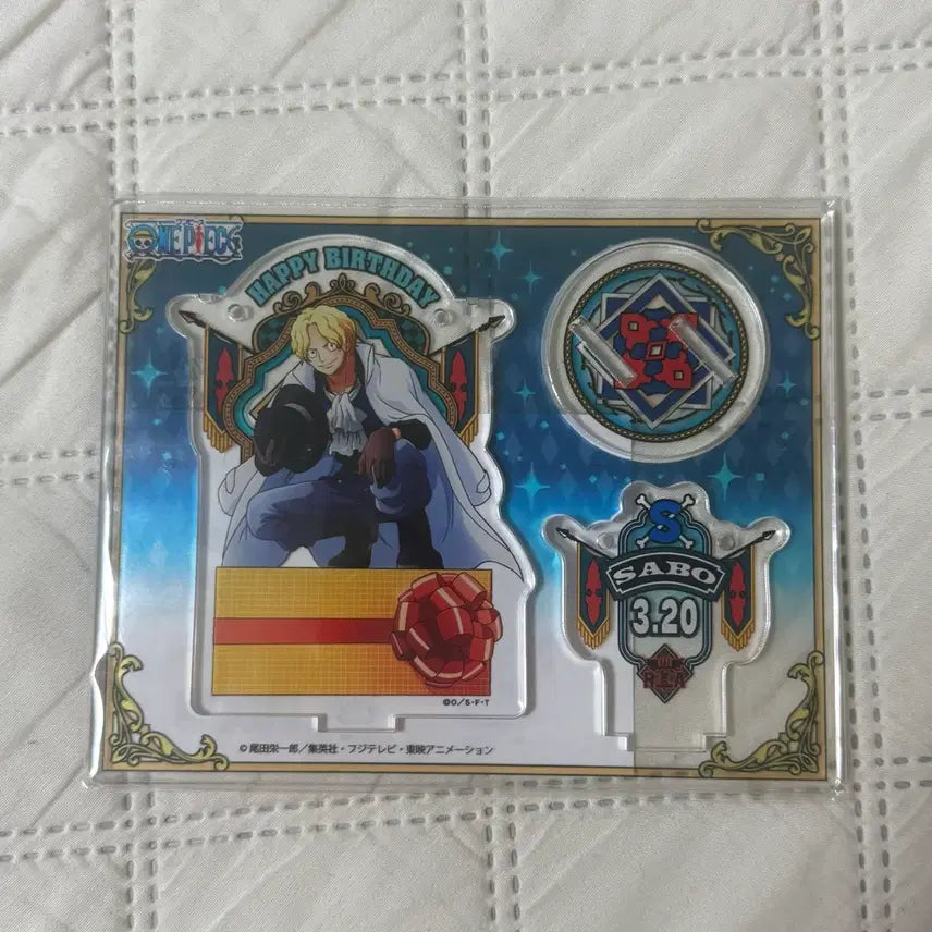 [BUNJANG] One Piece Sabo Birthday Acrylic Stand / 원피스 사보 생일 아크릴스탠드 아크릴 생일 아크릴