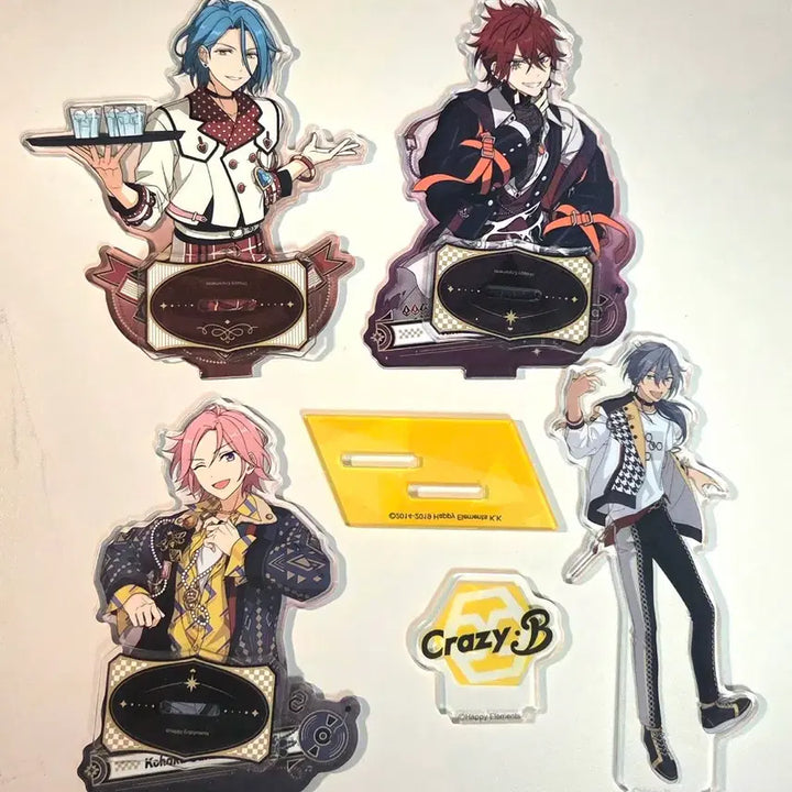 [BUNJANG] Ensemble Stars! Crazy:B Nikii Himeru Rinne Kohaku Acrylic Stand Bundle Set / 앙스타 크레이지 비 니키 히메루 린네 코하쿠 아크릴 스탠드 일괄판매