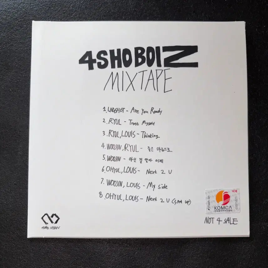 [BUNJANG] Longshot Mixtape 1 Signed Edition (Opened, Name Included) / 롱샷 믹스테이프 1 믹테 믹테1  개봉 한정 사인반(이름O)