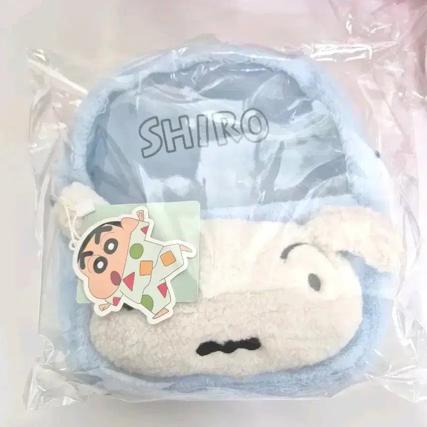 [BUNJANG] Crayon Shin-chan Crafdy Dog &amp; Friends Bag Set / 짱구 가방 세트 흰둥이